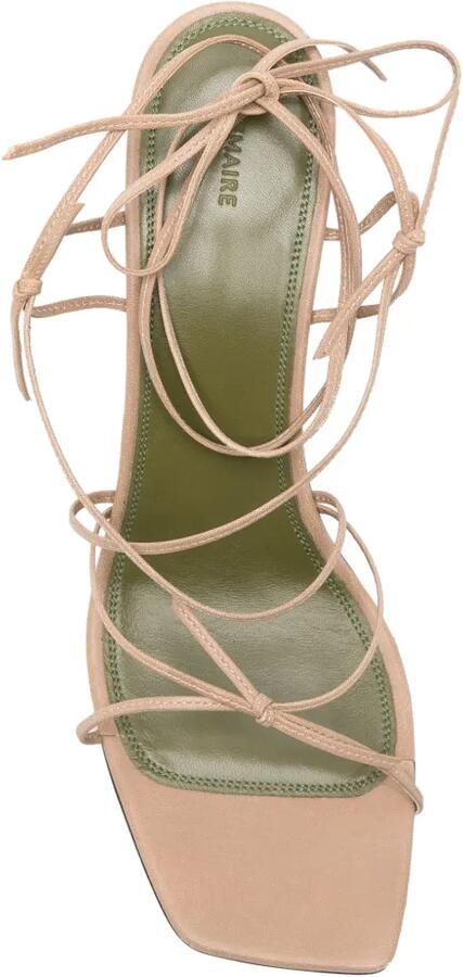 LEMAIRE Mignons leren sandalen Beige