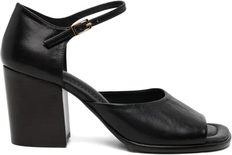 LEMAIRE Sandalen met vierkante neus Zwart
