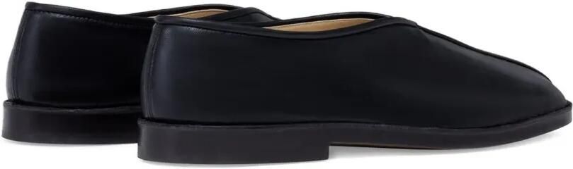 LEMAIRE Slippers met vierkante neus Zwart - Foto 5