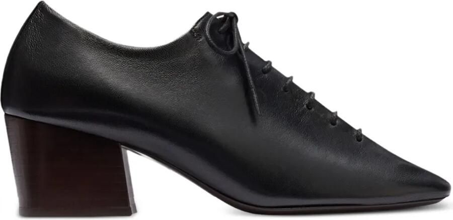 LEMAIRE Souris pumps met veters Zwart