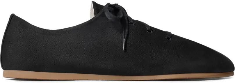 LEMAIRE Souris sneakers van katoenen canvas Zwart