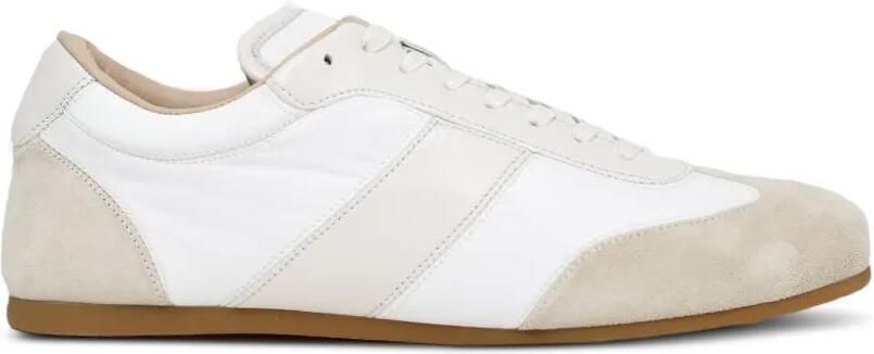 LEMAIRE Zachte sneakers van suède leer Wit - Foto 3