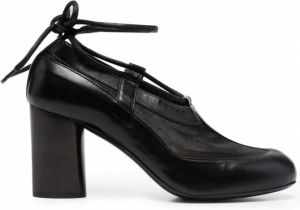 Lemaire Pumps met mesh vlakken Zwart