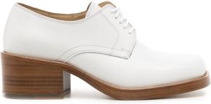 Lemaire Oxford schoenen met vierkante neus Wit
