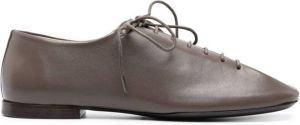 Lemaire Derby schoenen met vierkante neus Bruin