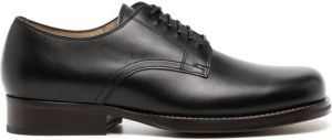 Lemaire Derby schoenen met vierkante neus Zwart