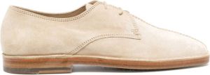 Lemaire Veterschoenen met vierkante neus Beige