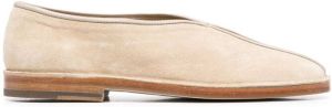 Lemaire Suède slippers Beige
