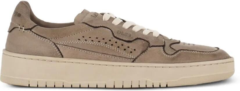 LEMARGO Geperforeerde leren sneakers Bruin