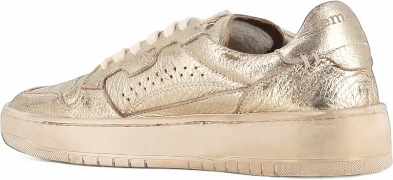 LEMARGO metallic leather sneakers Goud - Foto 5