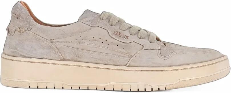 LEMARGO panelled lace-up sneakers Grijs