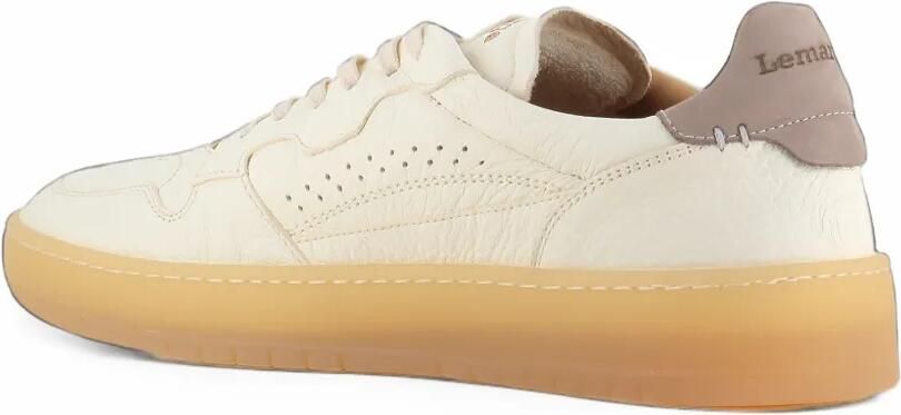 LEMARGO perforated panelled sneakers Beige - Foto 5