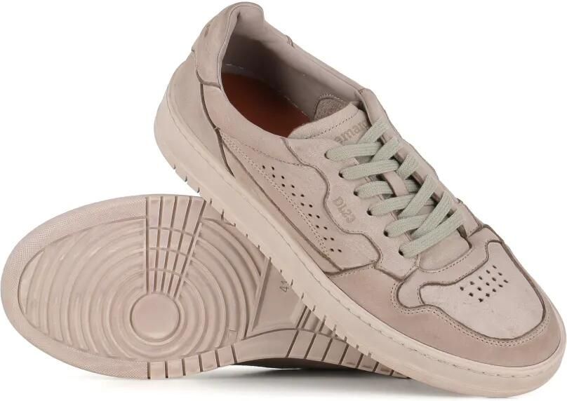LEMARGO perforated panelled sneakers Beige - Foto 2