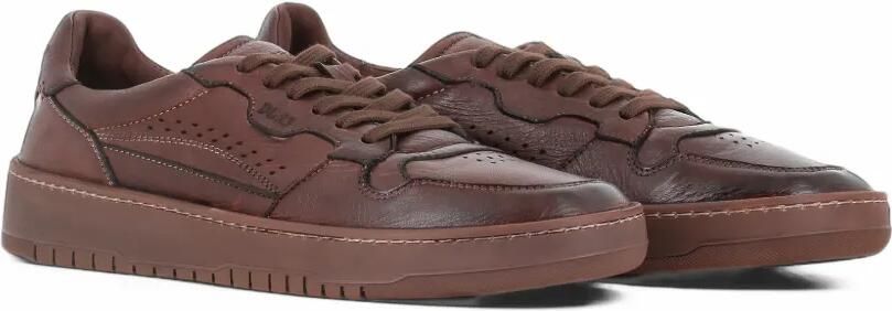 LEMARGO perforated panelled sneakers Bruin - Foto 4