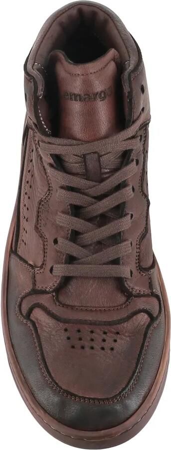 LEMARGO perforated panelled sneakers Bruin - Foto 4