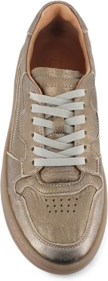 LEMARGO perforated panelled sneakers Goud - Foto 4