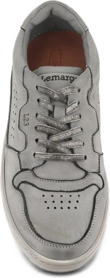 LEMARGO perforated panelled sneakers Grijs - Foto 3