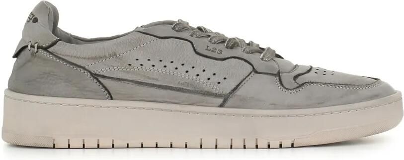 LEMARGO Sneakers met geperforeerde vlakken Grijs