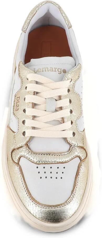 LEMARGO perforated panelled sneakers Wit - Foto 3