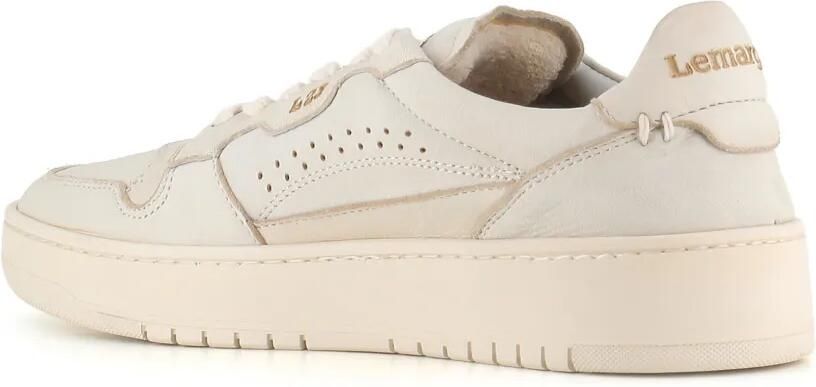 LEMARGO perforated panelled sneakers Wit - Foto 3