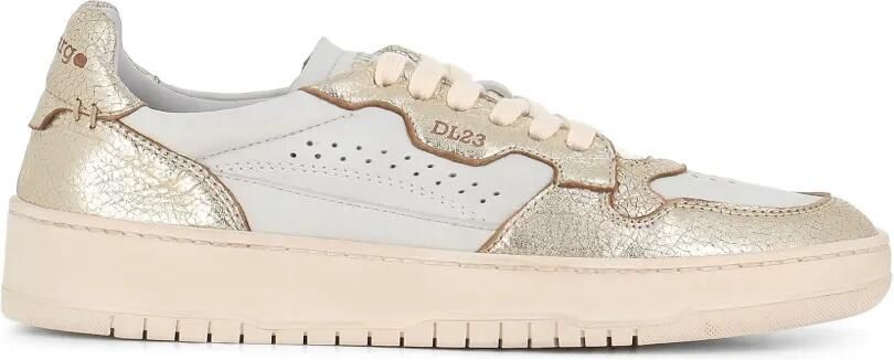 LEMARGO Sneakers met geperforeerde vlakken Wit