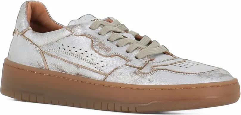 LEMARGO perforated panelled sneakers Zilver - Foto 2