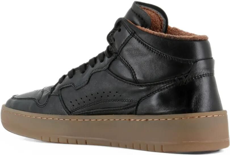 LEMARGO perforated panelled sneakers Zwart - Foto 3