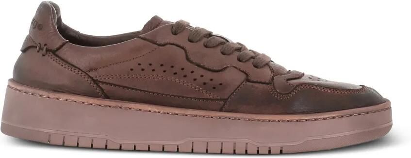 LEMARGO Sneakers met geperforeerde vlakken Bruin