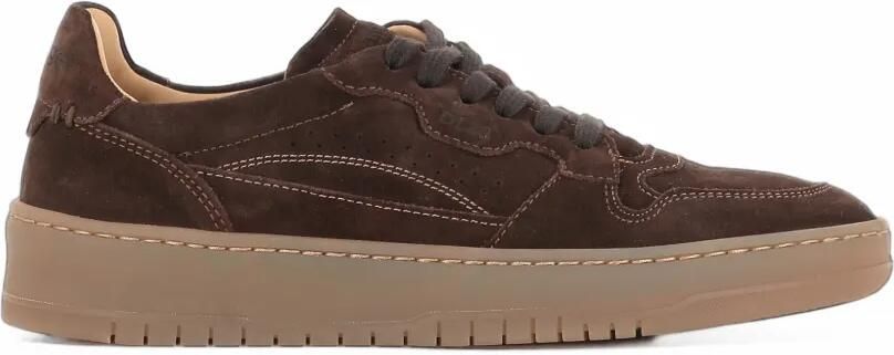 LEMARGO suede panelled sneakers Bruin