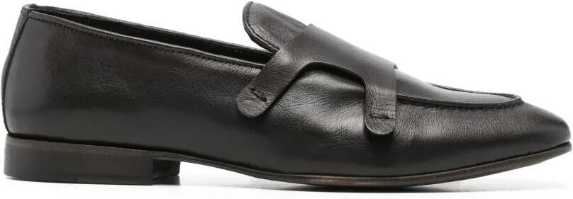LeQarant Gespschoenen met schort Bruin