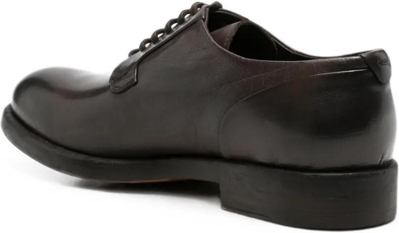 LeQarant Leren Derby veterschoenen Bruin - Foto 3