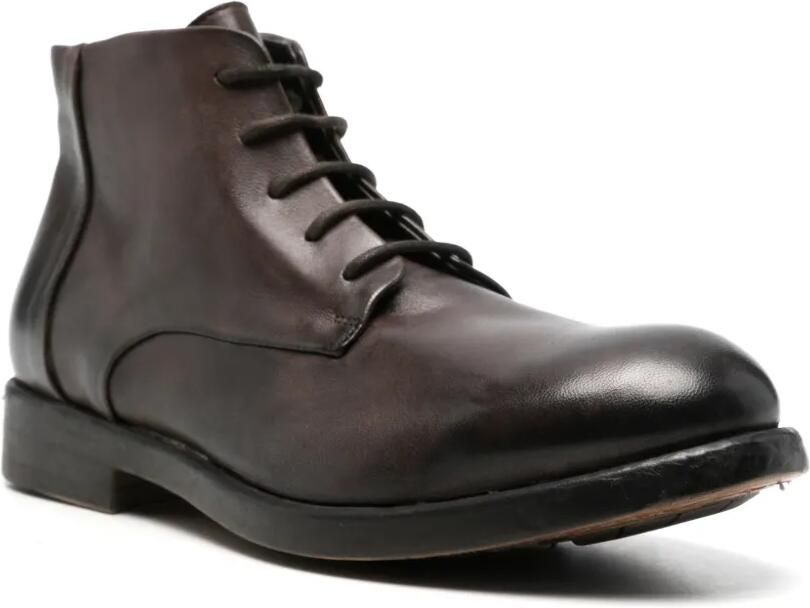 LeQarant Leren Derby veterschoenen Bruin - Foto 2