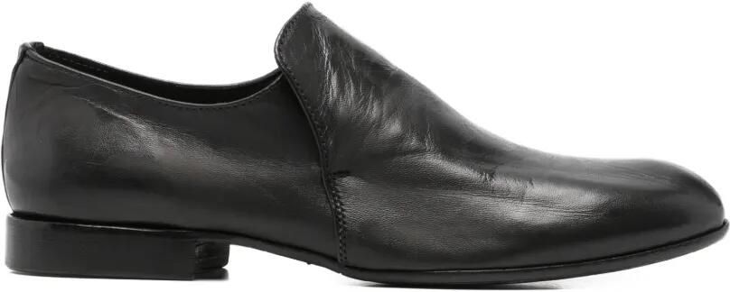 LeQarant Leren loafers Zwart