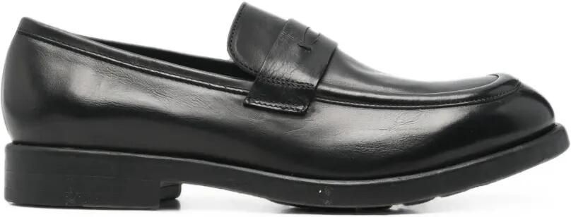 LeQarant x JP David penny loafers Zwart
