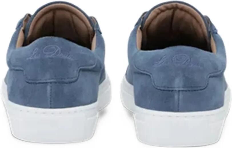Les Deux Theodor suede sneakers Blauw - Foto 2