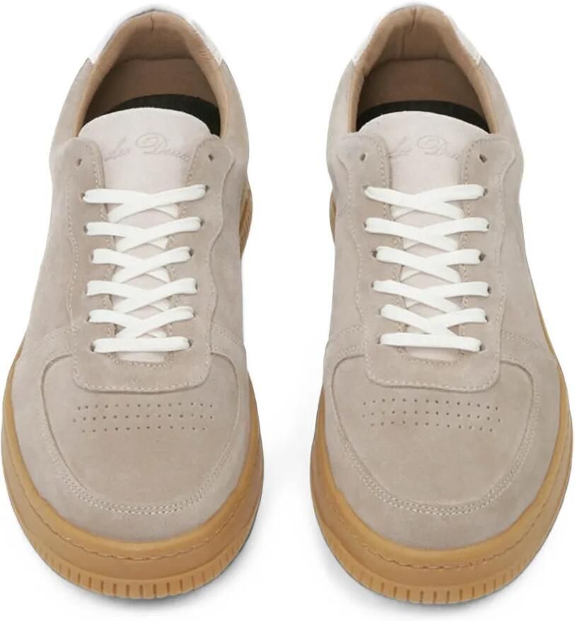 Les Deux Wynn suède sneakers met vlakken Beige - Foto 2
