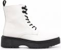 Levi's Bria laarzen met plateauzool Wit - Wit