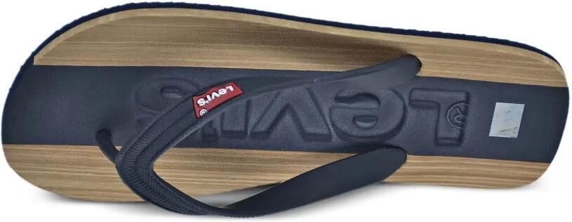 Levi's Kyle Sport teenslippers met logo-reliëf Zwart - Foto 8