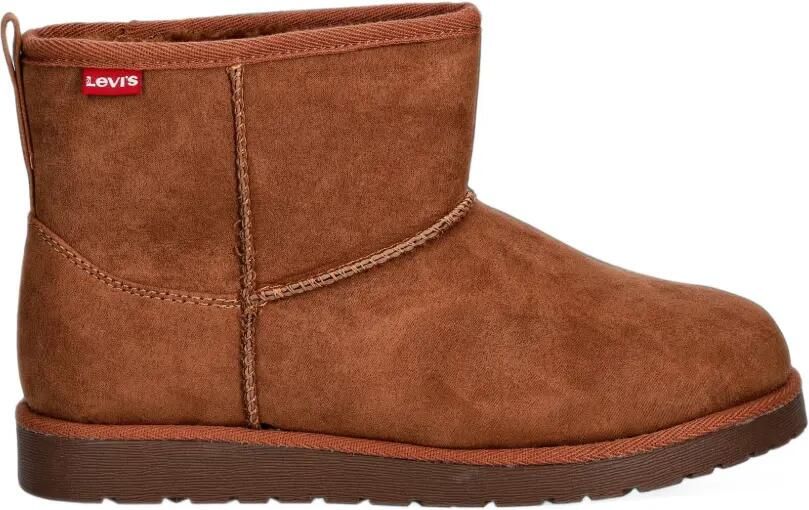 Levi's Kids logo-detail suede boots Bruin - Foto 3