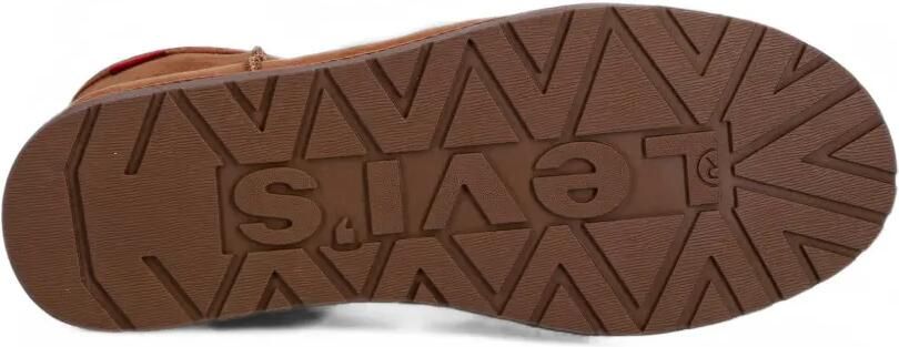 Levi's Kids logo-detail suede boots Bruin - Foto 4