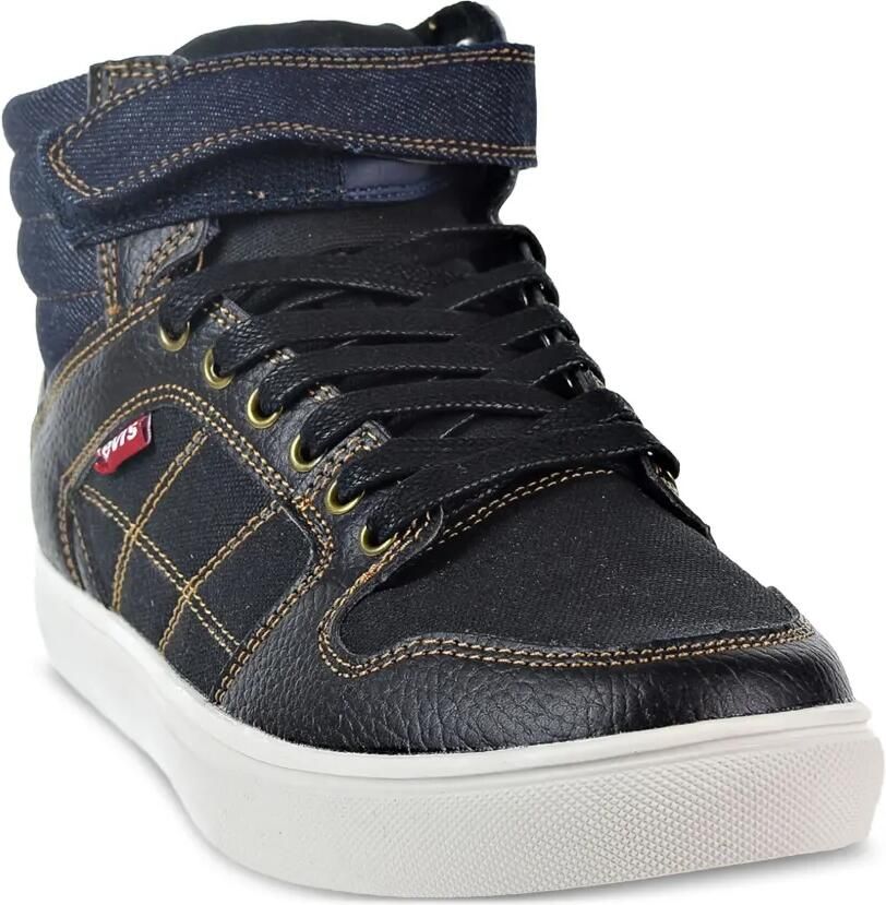 Levi's Kyle Sport teenslippers met logo-reliëf Zwart - Foto 3