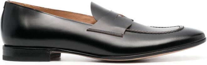 Lidfort Leren loafers Zwart