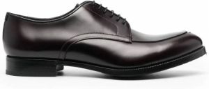 Lidfort Leren Derby veterschoenen Bruin