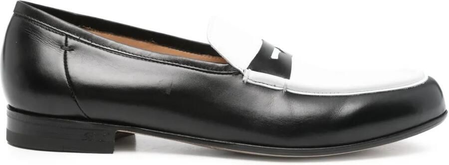 Lidfort Leren loafers Zwart
