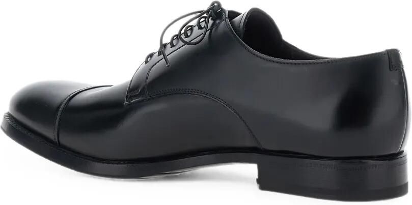 Lidfort Veterschoenen met bewerkte neus Zwart - Foto 2