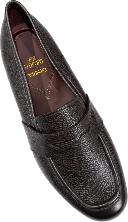 Lidfort x Anips leren loafers Bruin - Foto 4
