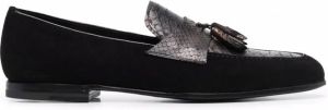 Lidfort Suède loafers Zwart