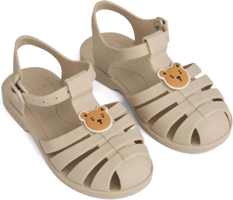 Liewood Bre sandalen met bedel Beige