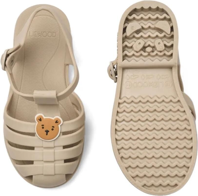 Liewood Bre sandalen met bedel Beige - Foto 2