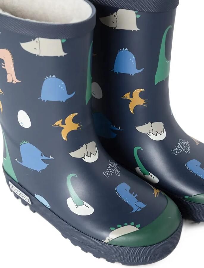 Liewood Mason dinosaur-print boots Blauw - Foto 3